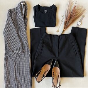 Zara High Waist Trousers | Black Trousers